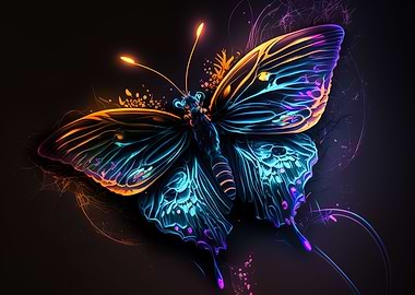 Tropics Of Blue Butterfly