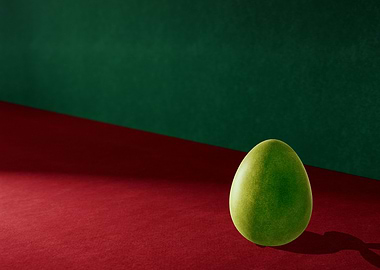 Egg with Rabbit as Shadow