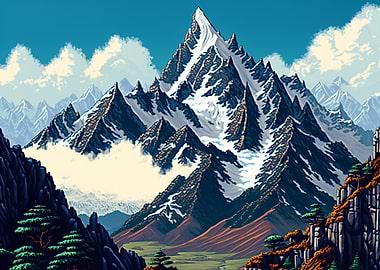 16bit The Kangchenjunga