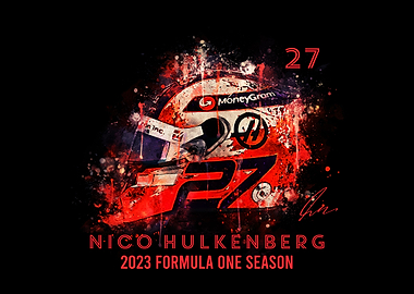 Nico Hulkenberg Helmet2023