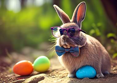 funny bunny Easter