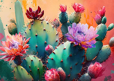 Colorful Cactus