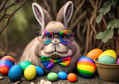 funny bunny Easter
