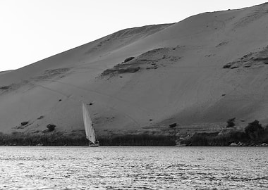 Sailing on the Nile River