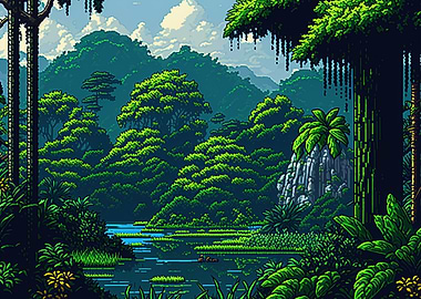 16bit Amazon Rainforest