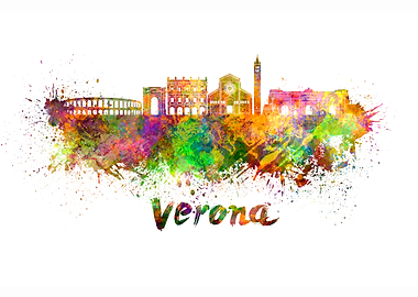 Verona skyline