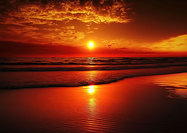 Beautiful Sunset Beach