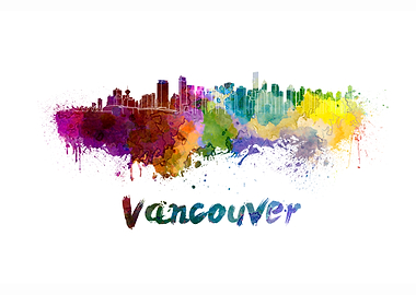 Vancouver skyline