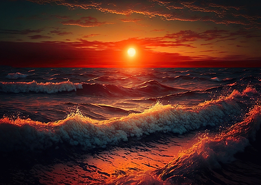 Beautiful Sunset Beach