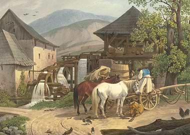 Cutting and grinding mill