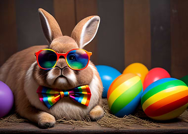 funny bunny Easter