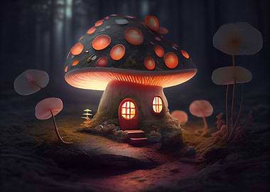 Mushroom cabin