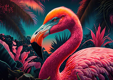 pink flamingo