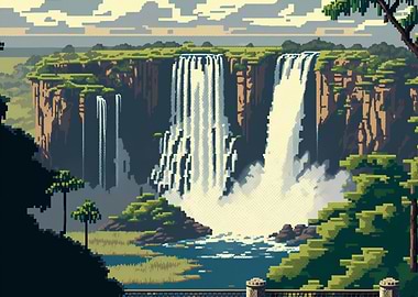 16bit The Victoria Falls
