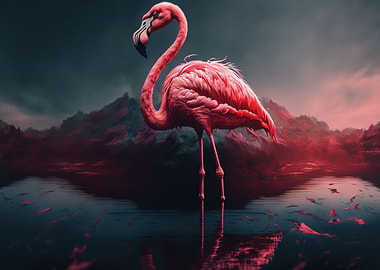 pink flamingo