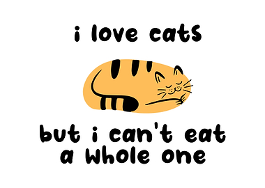 I LOVE CATS BUT