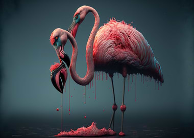 pink flamingo