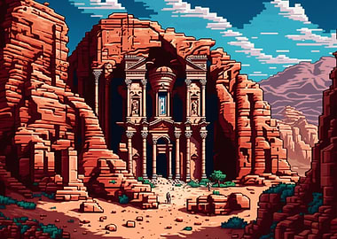16bit The Ruins of Petra