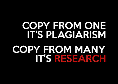 Plagiarism and Research