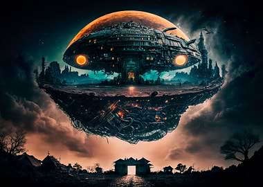 Alien spaceship