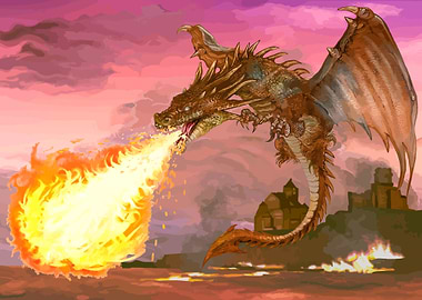 Fire dragon