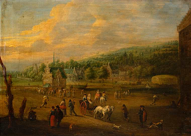 Landscape with Figures