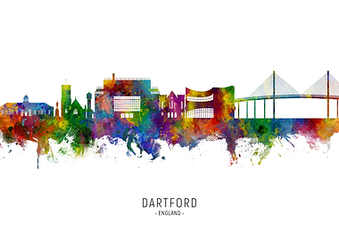 Dartford Skyline England