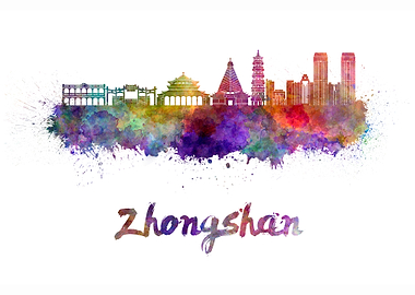 Zhongshan skyline