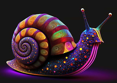 Snail neon