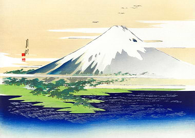 Ogata Gekko Fuji 1900 1910