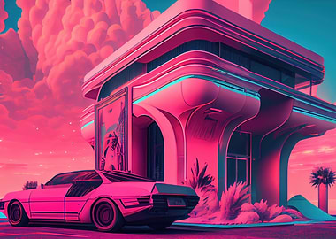 Vaporwave Retro Vibes 19