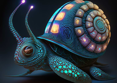 Snail neon