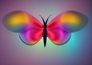A colorful butterfly