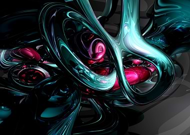 Dark Secrets Abstract