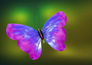 A colorful butterfly