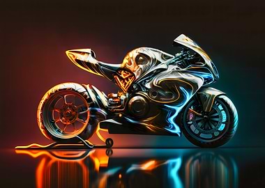 neon motorcycle 011