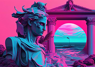 Vaporwave Retro Vibes 23