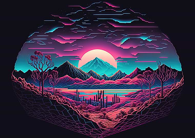 Surreal Synthwave Odyssey