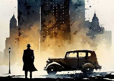 1920 Gangster Car New York