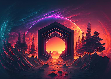 Retro Futurist Portal