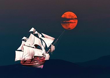Fantasy Sailboat 01