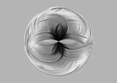 Black and white fractal