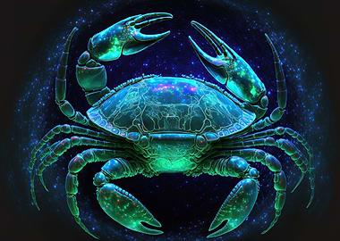 Crab neon