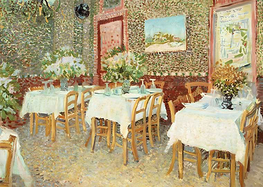 Interior of a Restaurant
