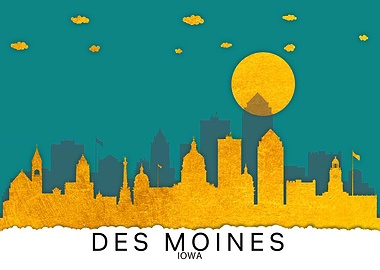 Des moines iowa