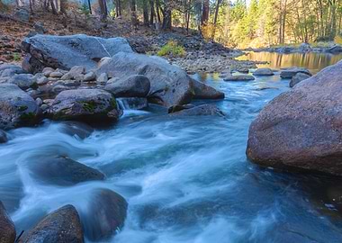 Merced River in Autumn