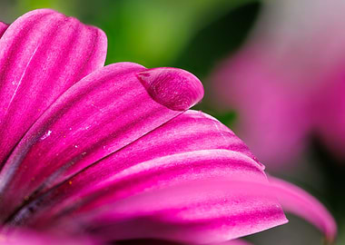 Macro of Cape daisy flower