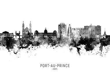 Port au Prince Skyline