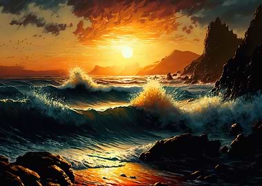 Coastal landscape nature