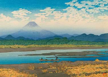 Hasui Kawase Mt Fuji Japan
